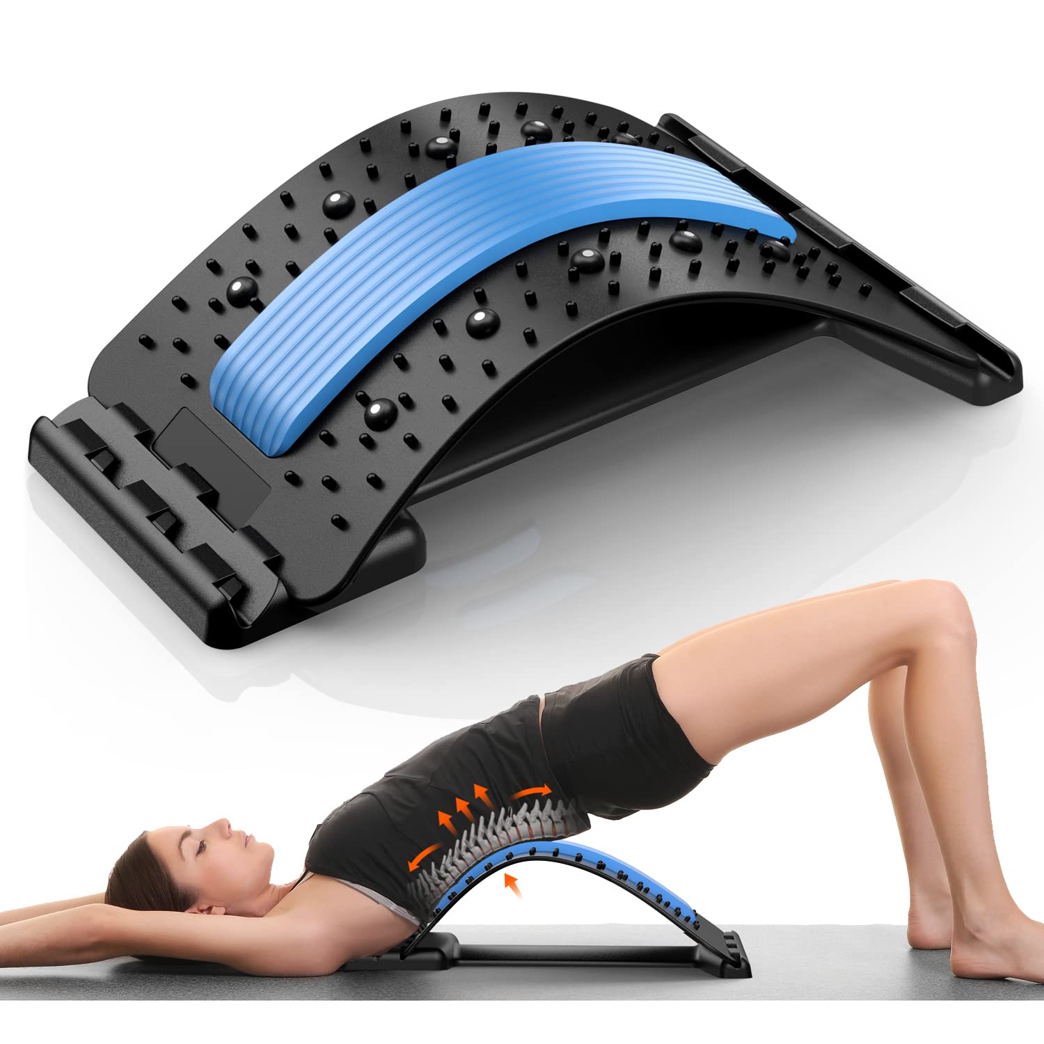 Back Stretcher Lumbar - Perenggang punggung untuk nyeri punggung, papan