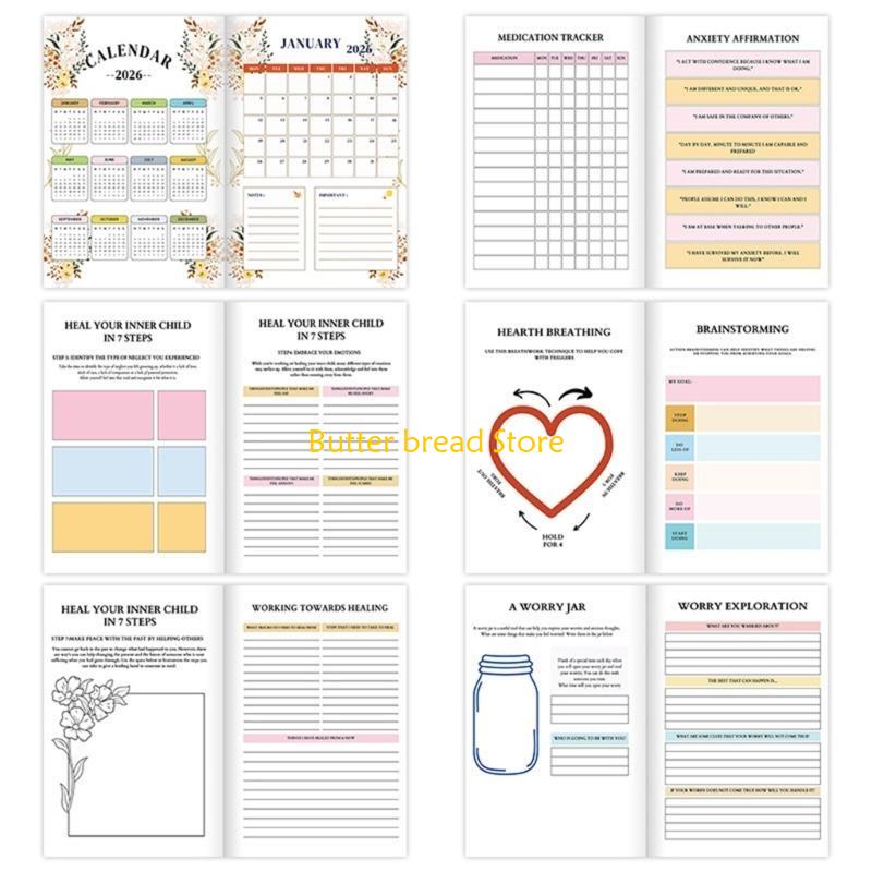 W89C Jurnal Pemulihan Kesehata - Health Wellness Planner ulasan dan harga